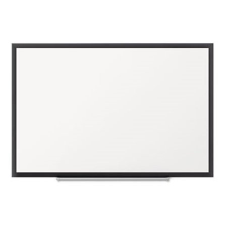 DAVENPORT & CO Quartet Classic Magnetic Dry Erase Whiteboard, 36 x 24 in. - Black Aluminum Frame DA2524760